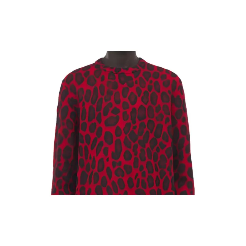 Alexander McQueen Leopard Jacquard Jumper-2