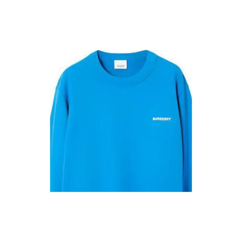 Burberry Sweatshirt Men's Sky Blue-5