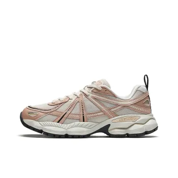 Anta Anta Champion All Weather Series Slip Resistant Breathable Low Top Chunky Sneakers Men's Gray Pink