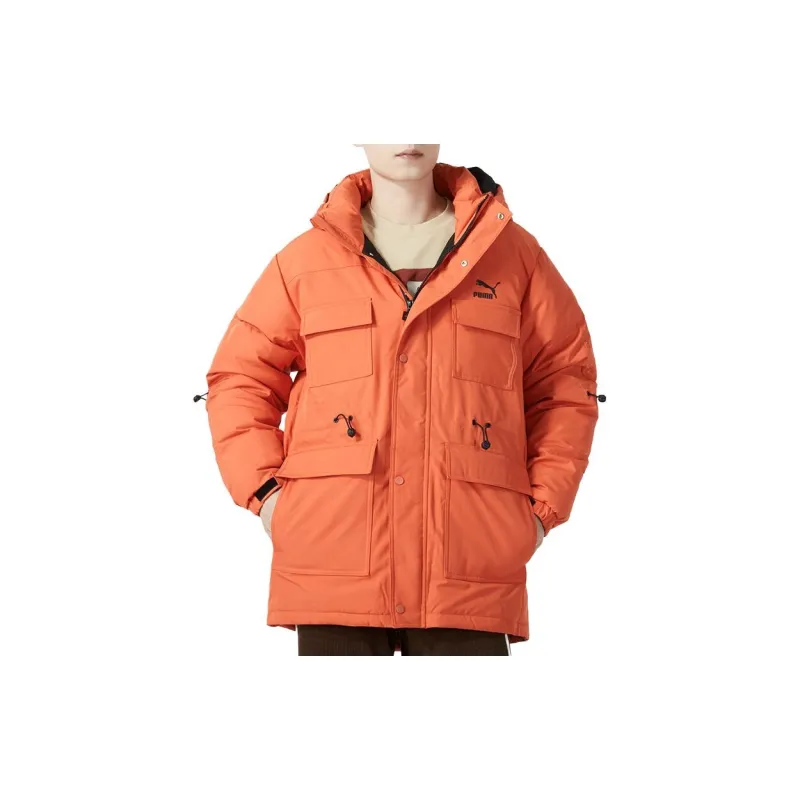 PUMA Down Jackets Unisex Orange-4