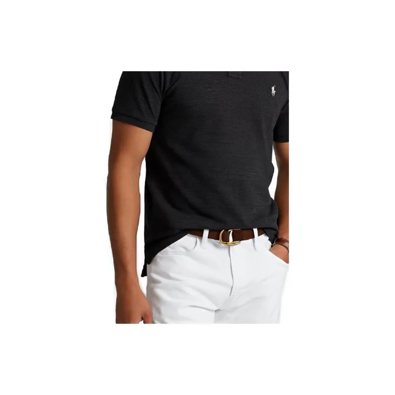 Polo Ralph Lauren SS23 Polo Shirt Men's Black Gray-4