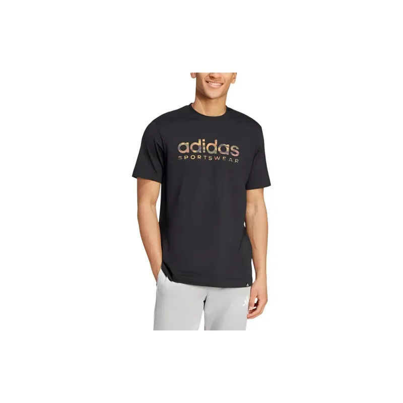 Adidas Free Shipping With AdiClub Camo Linear Graphic Tee-1
