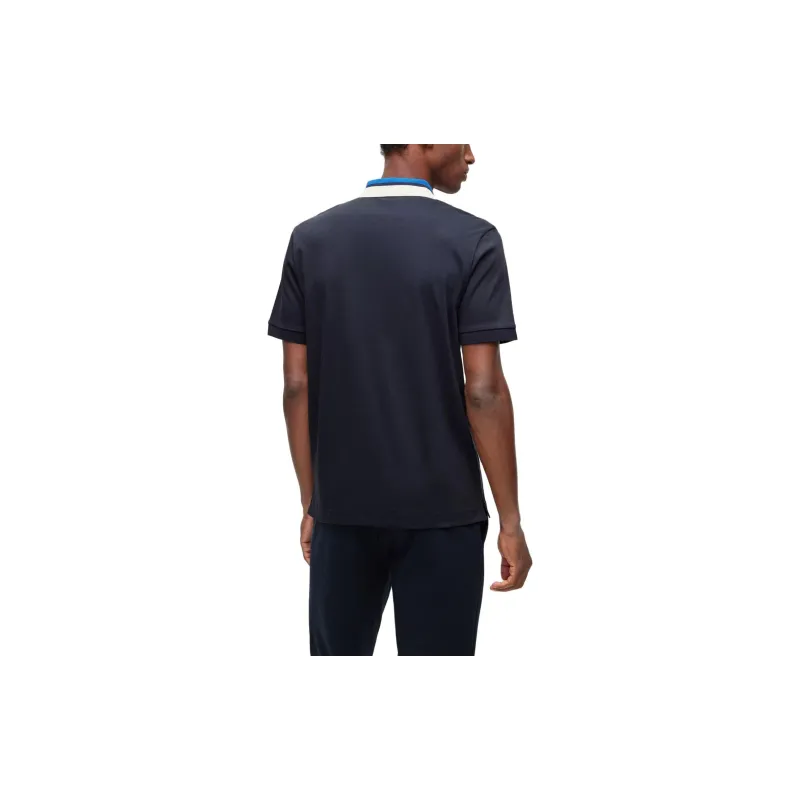 HUGO BOSS Polo Shirts Men Navy Blue-3