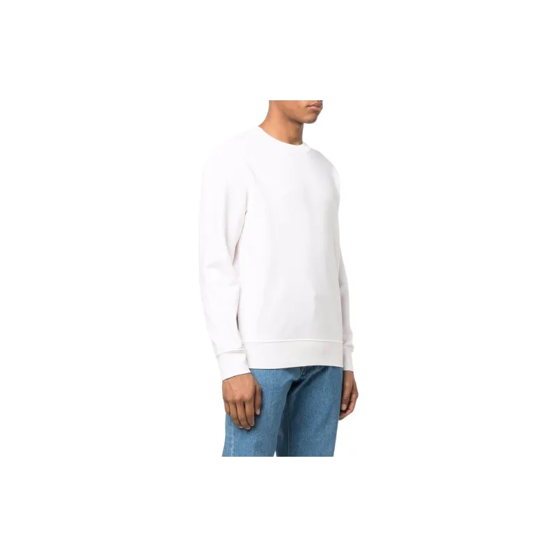STONE ISLAND Garment Dyed Cotton Fleece Crewneck-4