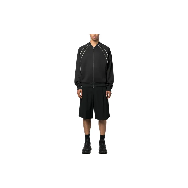 Y-3 Zip-up Long-sleeved Jacket-1
