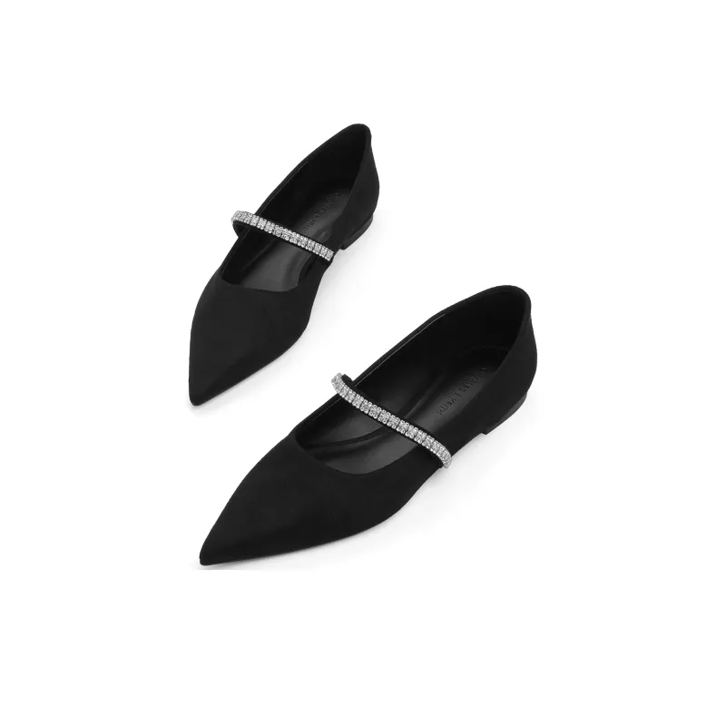 CHARLES&KEITH Small CK Casual Single Shoes 1cm Women's Multicolor-2