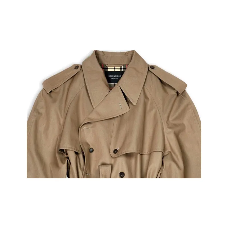 Balenciaga Oversized Trench Coat-5