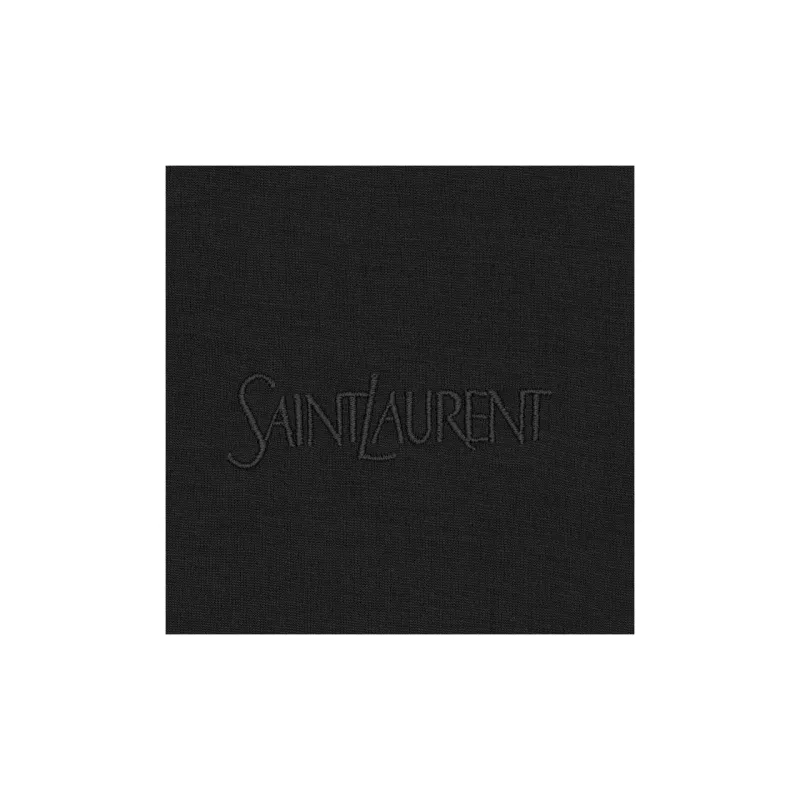 SAINT LAURENT Crewneck Short Sleeved T Shirt-5
