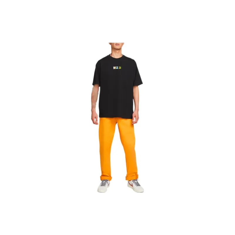 Nike T Shirts Men Black-1