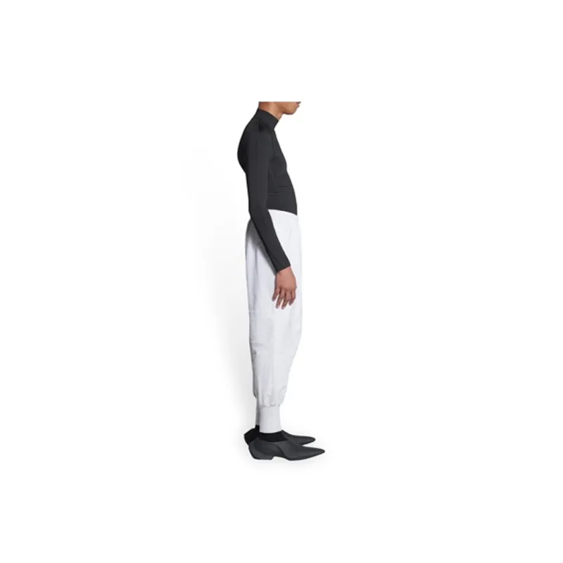 Balenciaga Knitted Sweatpants Men White-3