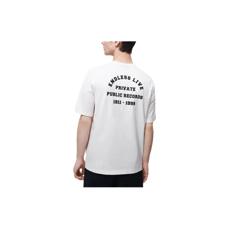 FILA x Maison Mihara Yasuhiro T Shirt Men's Coconut Milk White-4