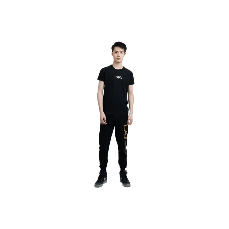 EMPORIO ARMANI T Shirt Men's 2 Pack Black-4