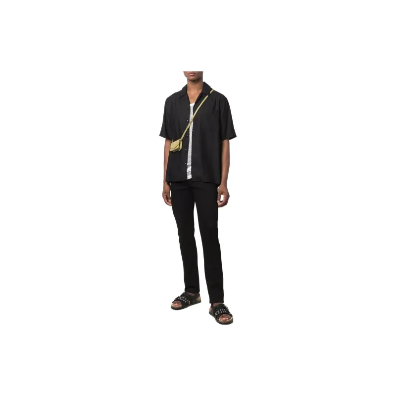AMIPARIS Mid Rise Stretched Jeans-4