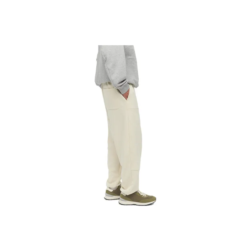 H&M Knitted Sports Pants Men's Cream-2