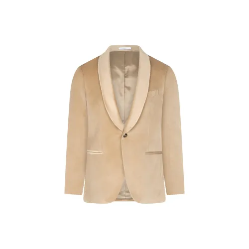 Boglioli Business Suits Men Beige