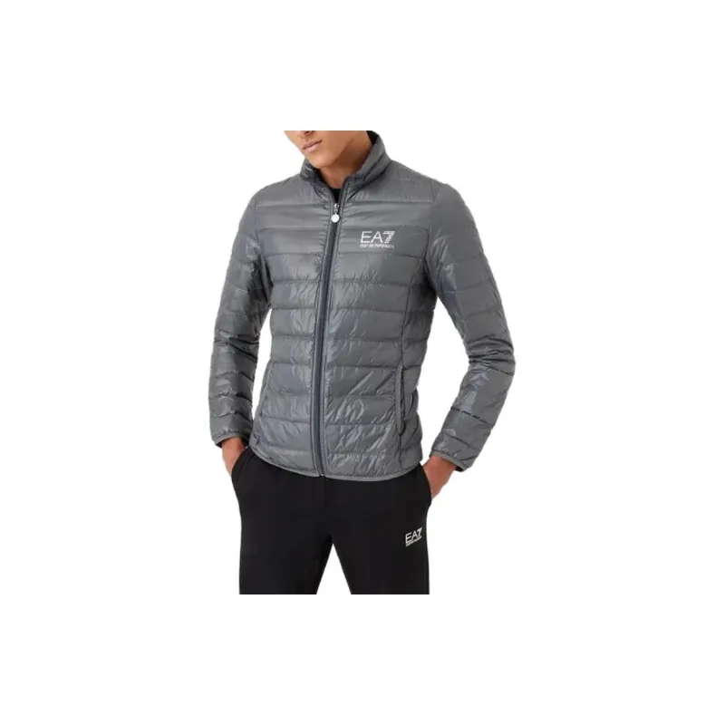 EMPORIO ARMANI EA7 Jackets Men Gray-3