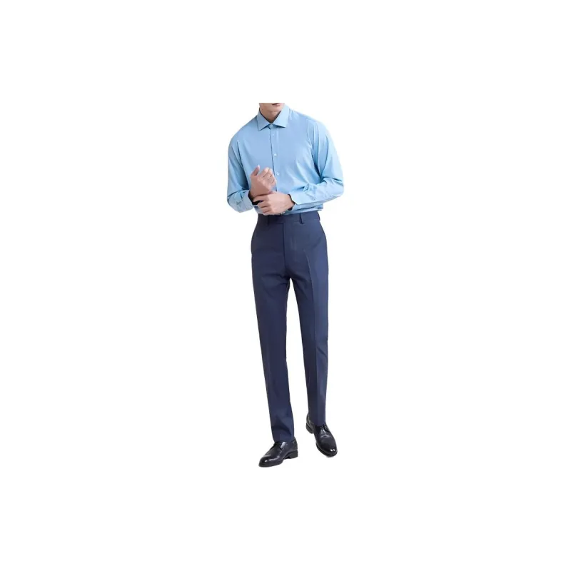 SAINT ANGELO Suit Trouser Men's Navy Blue-4