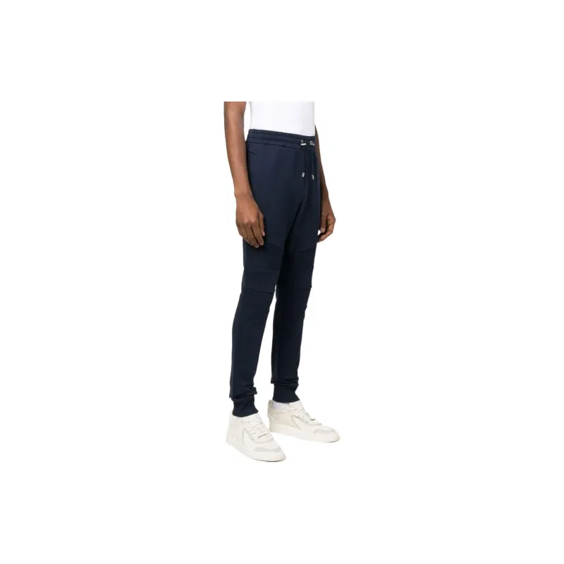 BALMAIN Ribbed Drawstring Track Pants-2