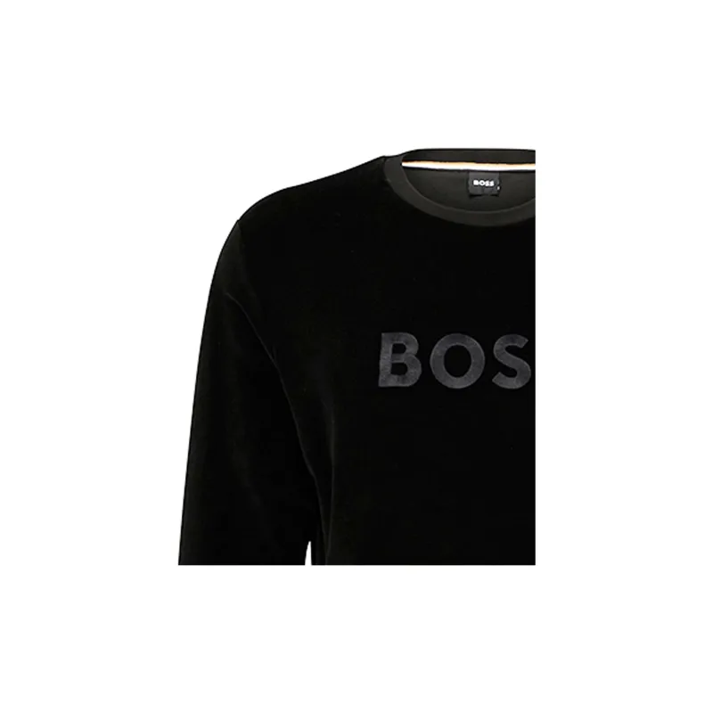 HUGO BOSS SS24 Sweatshirt Men's Black-5