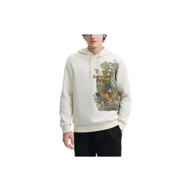 FILA x LUSUO Sweatshirt Men Lactose Color-1