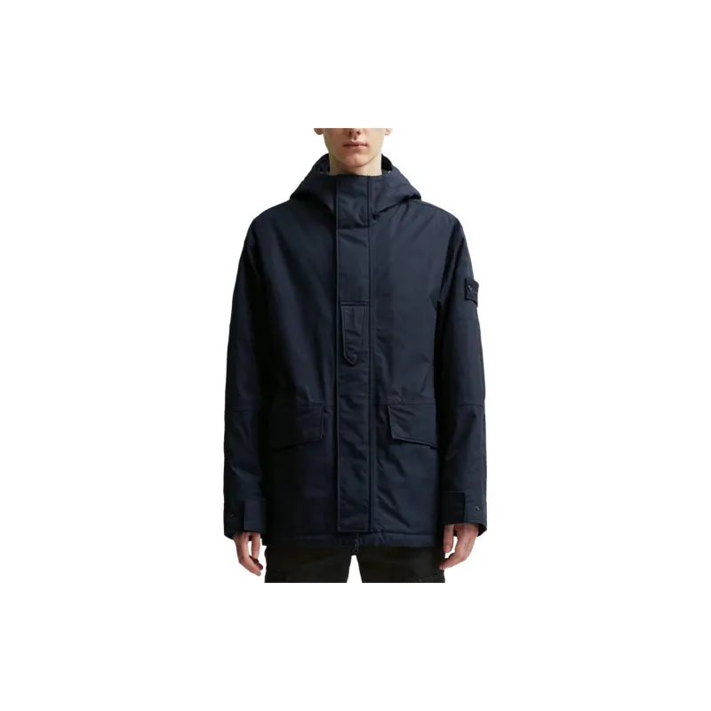 STONE ISLAND Zip Up Long Sleeved Jacket-3