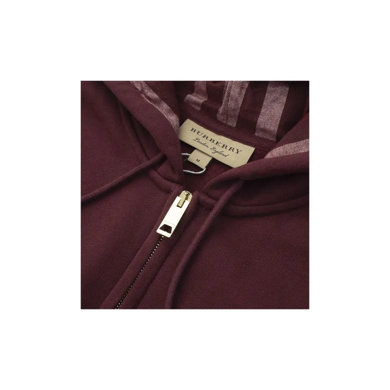 Burberry Fleece Lined Hooded Jacket-4