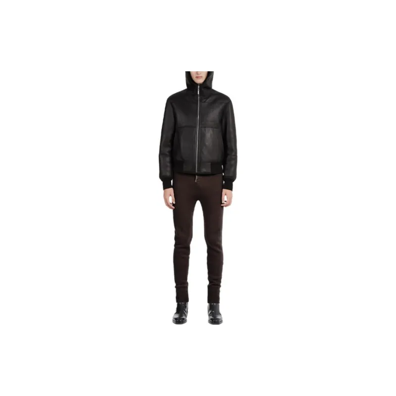 Ferragamo Reversible Sheep-skin Hooded Jacket-5