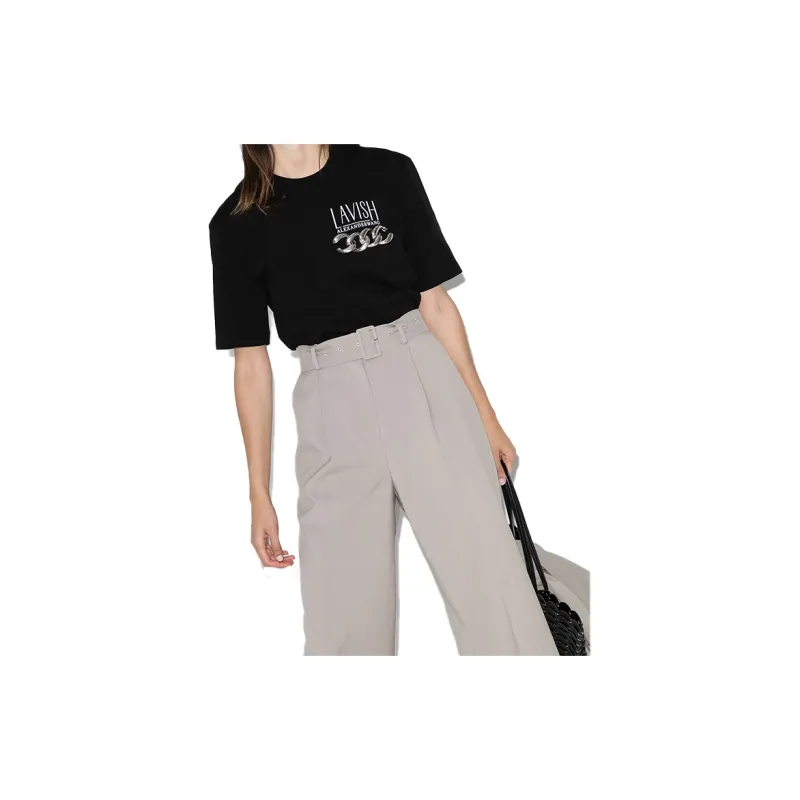 Alexander Wang T Shirts Unisex Black-1