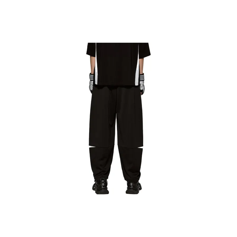 Everlast X PEACEBIRD MEN EVERLAST Casual Pants Men Black-4