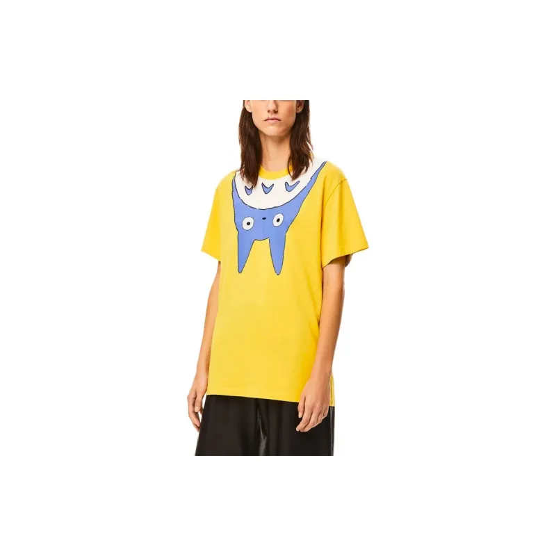 LOEWE T Shirts Unisex Yellow-5