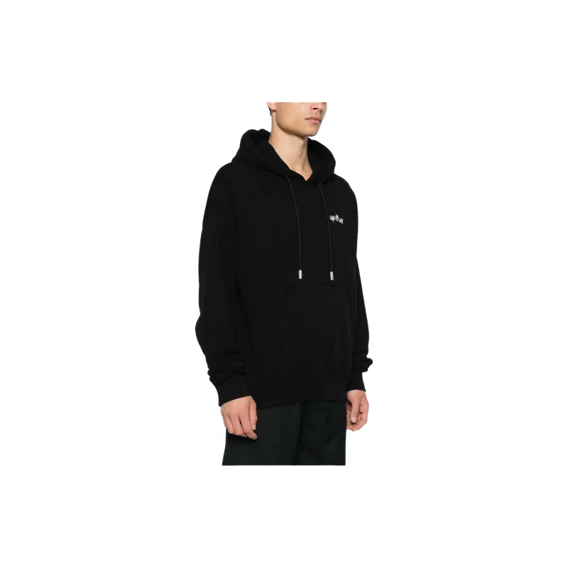 OFF WHITE Flower Arrow Skate Hoodie-3