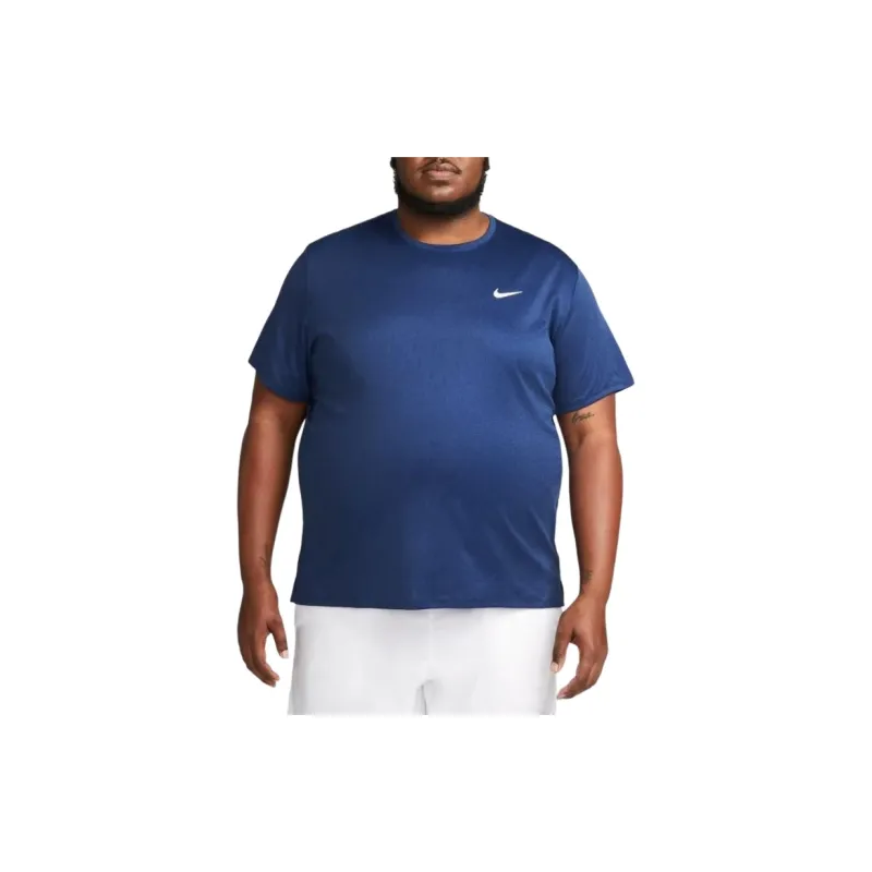 Nike MILER T Shirts Men Marine Blue-3