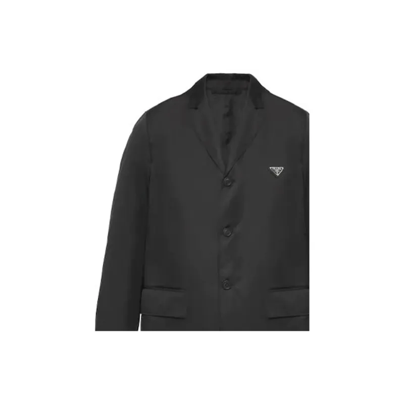 PRADA SS21 Business Suit Coat Men's Black-4