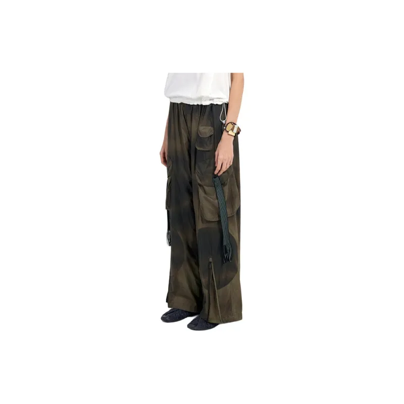 A. A. Spectrum Casual Pants Unisex Seaweed Green-4