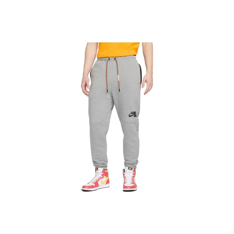 Jordan Knitted Sweatpants Men's Gray-3