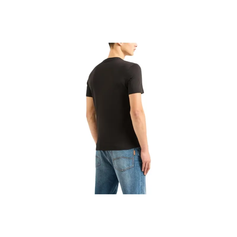 ARMANI EXCHANGE SS24 T Shirt Men's Black-2