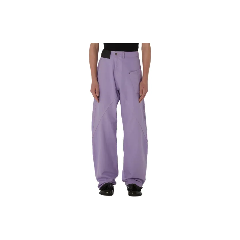 JW Anderson Organic Cotton Loose Fit Trousers-1