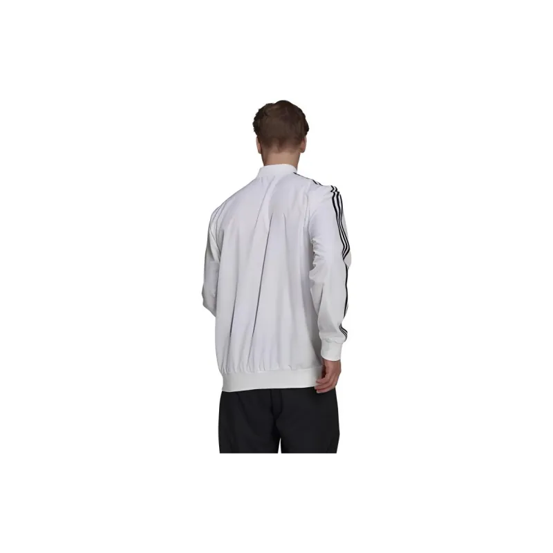 Adidas Free Shipping With AdiClub Essentials Woven 3 Stripes Jacket-2