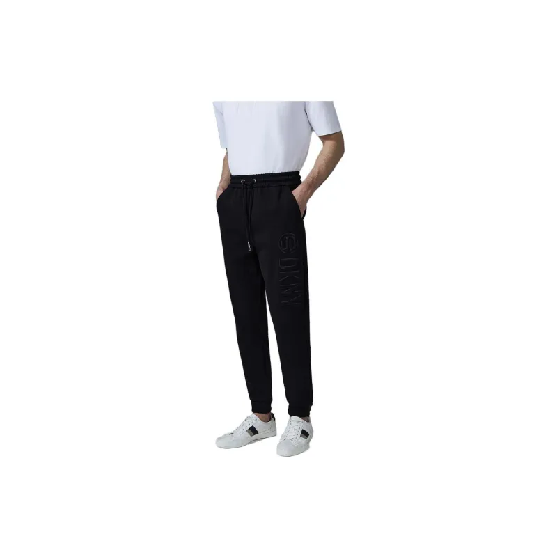 DKNY Knitted Sweatpants Men Black-3