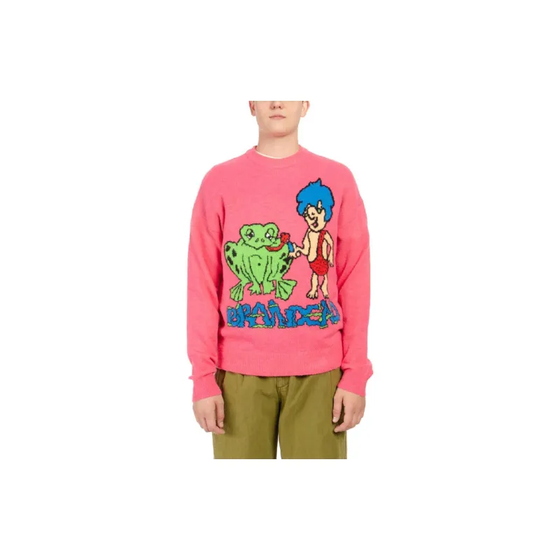 Brain Dead Sweaters Men Fuchsia-2