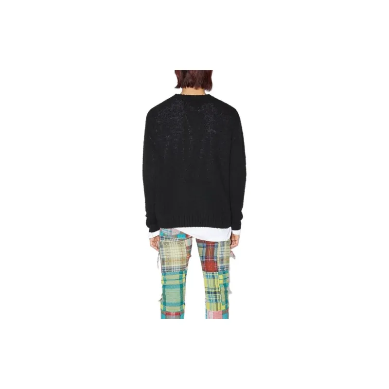 Acne Studios Logo embroidered Wool Jumper-1