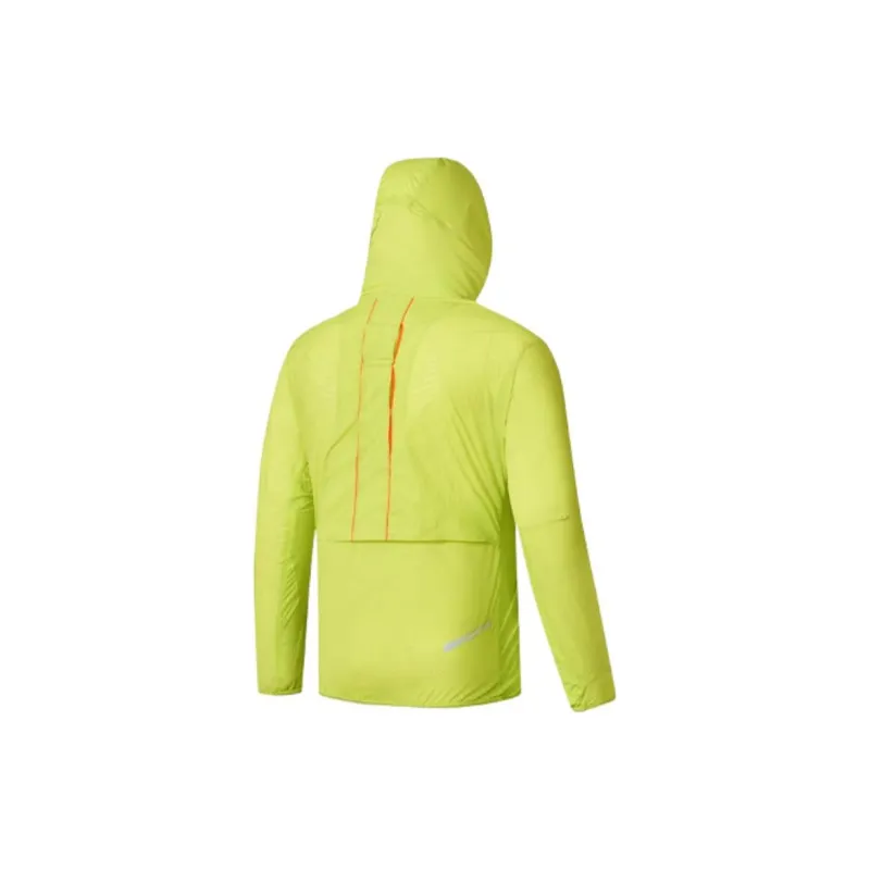 Saucony Jackets Coats Men's Chartreuse Reflective Silver Dots Color Set-1