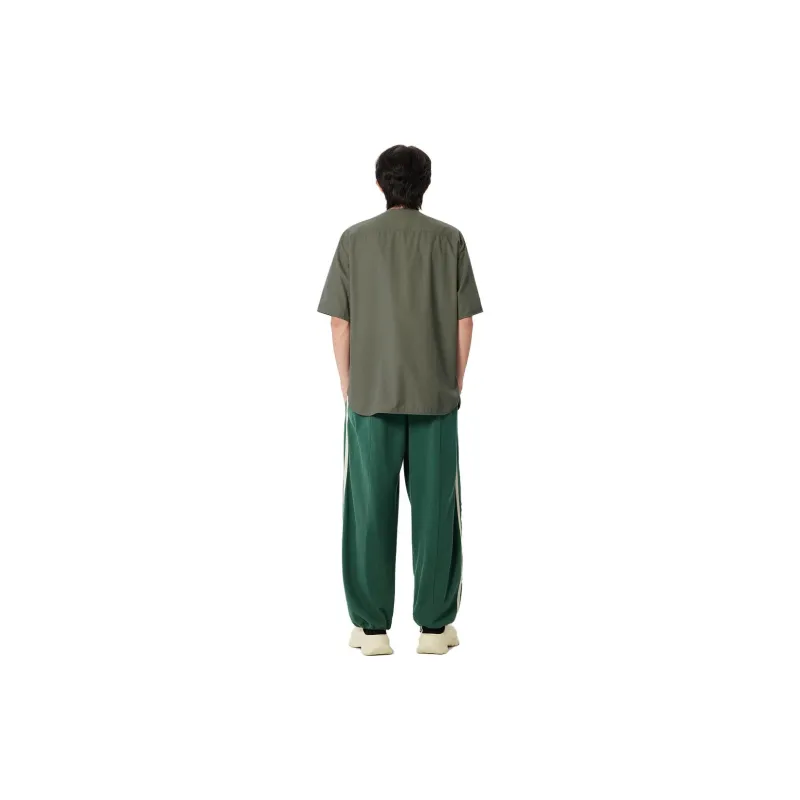 CROQUIS Shirts Men Gray Bamboo Green-2