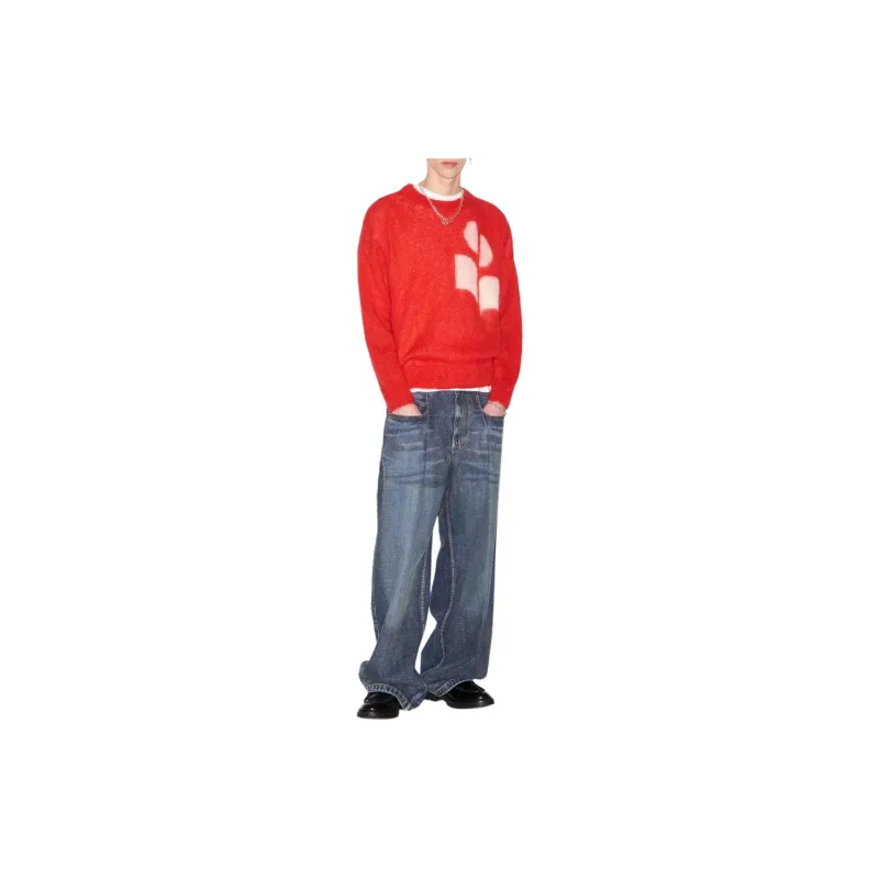 ISABEL MARANT Drany Logo Intarsia Knitted Jumper-3