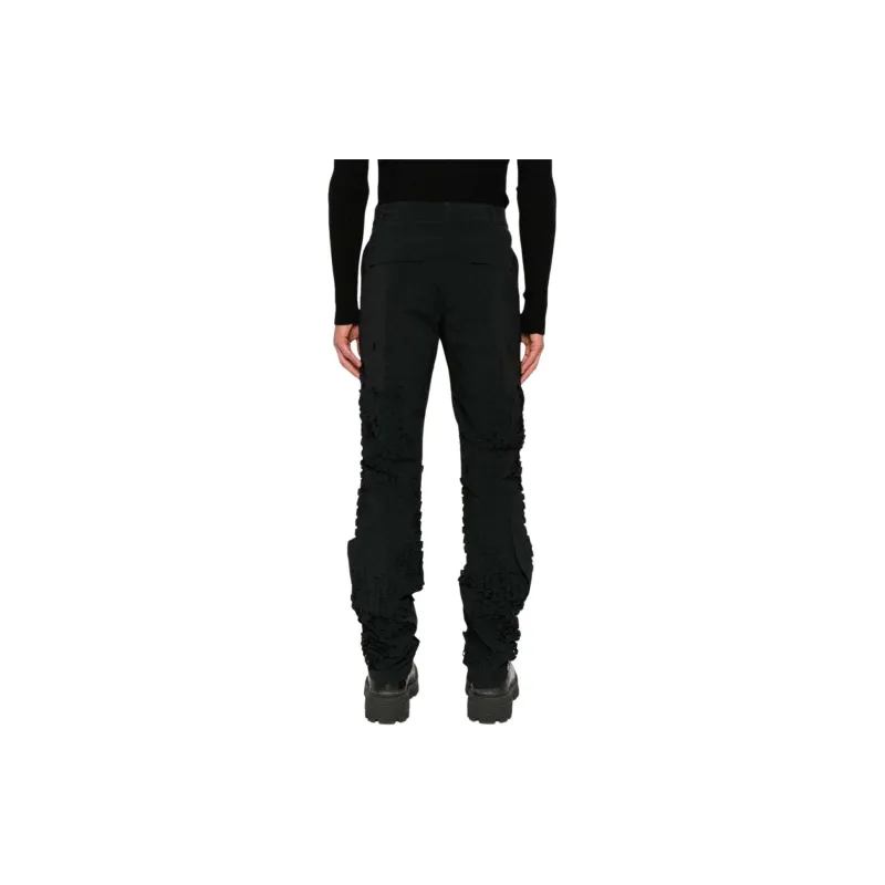HELIOT EMIL Morphogens Mid-rise Straight-leg Trousers-2