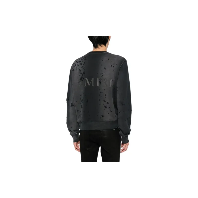 AMIRI Logo Shotgun Crewneck-3