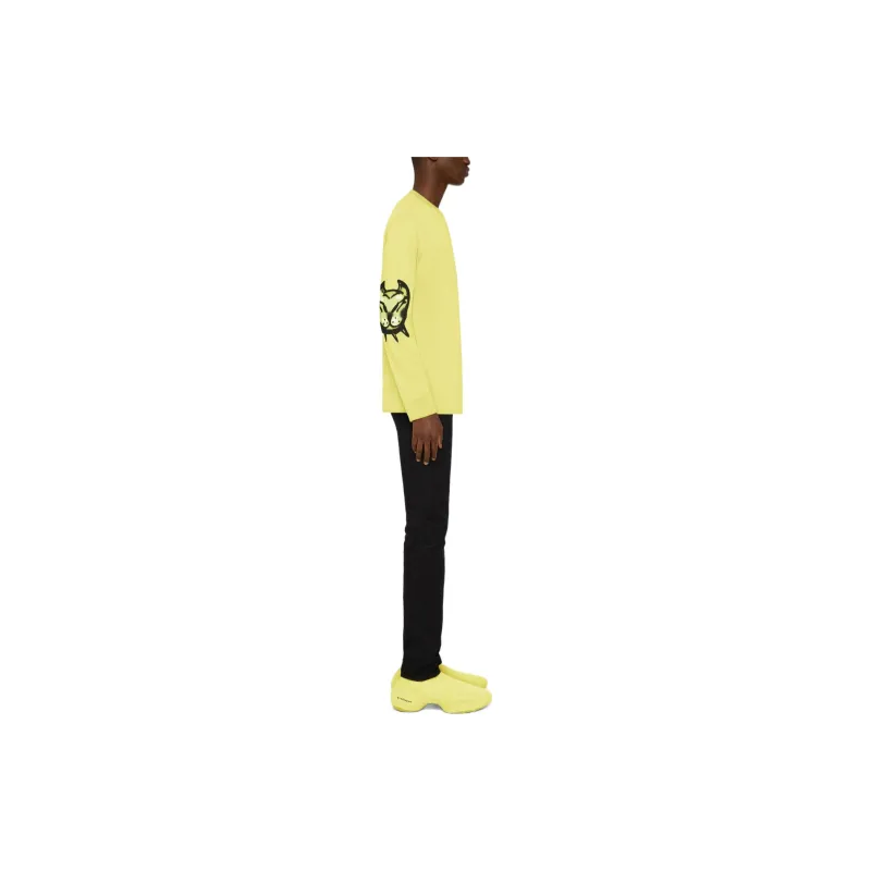 Givenchy T-Shirts Men Yellow-3
