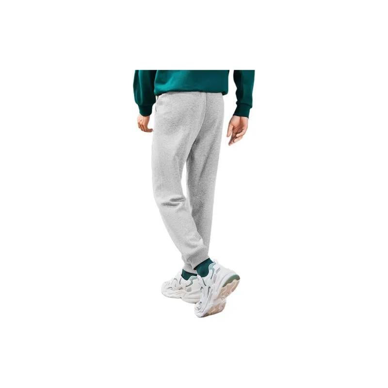 Skechers Knitted Sweatpants Men Medium Heather Gray-3