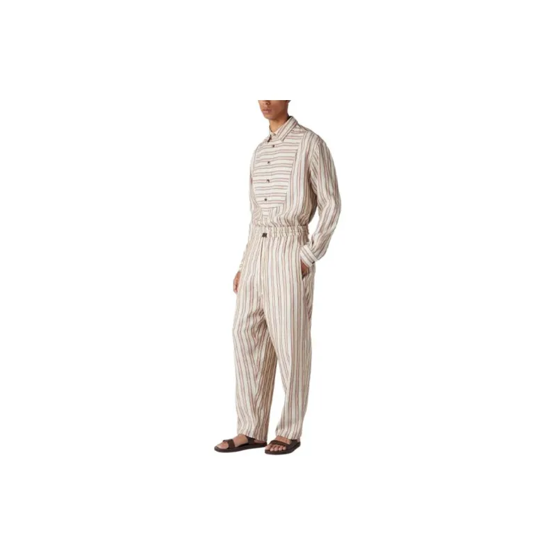 Loro Piana SS24 Shirt Men's Floating Birdcage Red-4