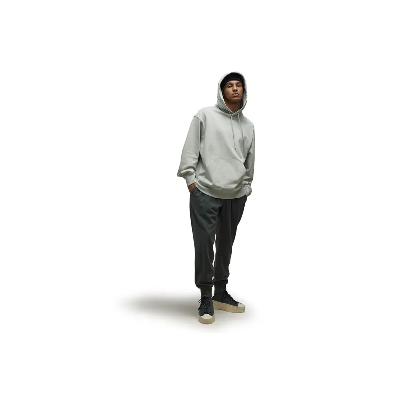 Y 3 Logo Patch Drawstring Hoodie-1